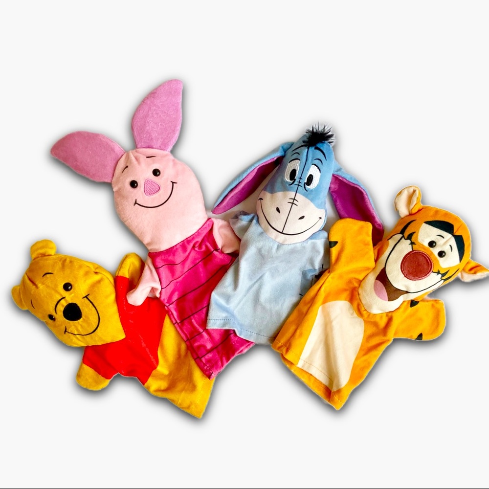 Melissa & Doug Disney Winnie the Pooh Hand Puppets Set of 4